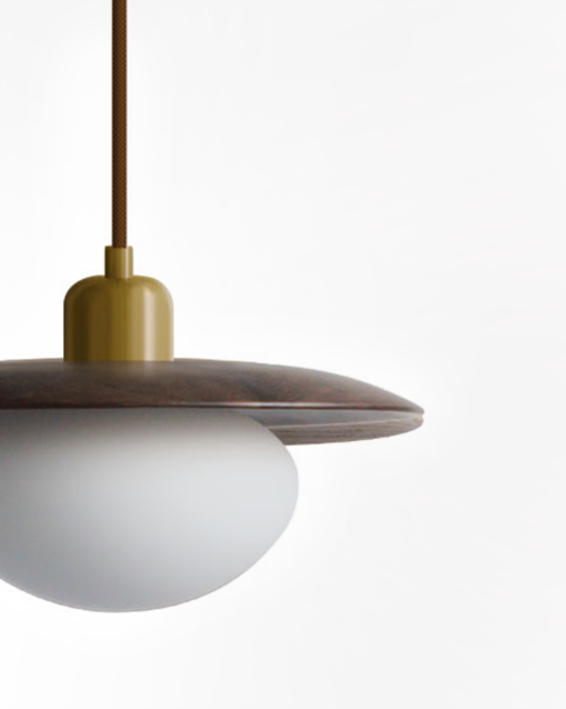 Contemporary Natural Single Pendant Lamp IA-0117-DL - Image 8