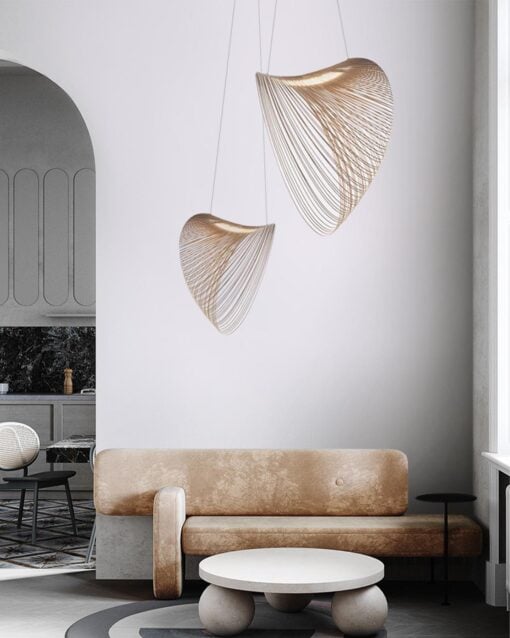 Contemporary Natural Pendant Lamp IA-0130 - Image 6