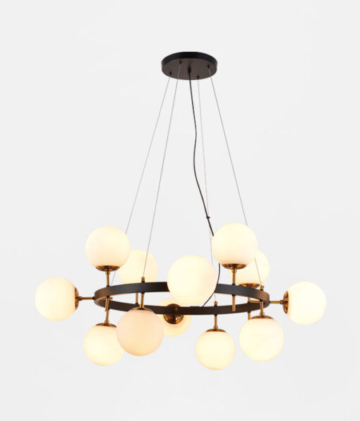 Modern round base pendant lamp