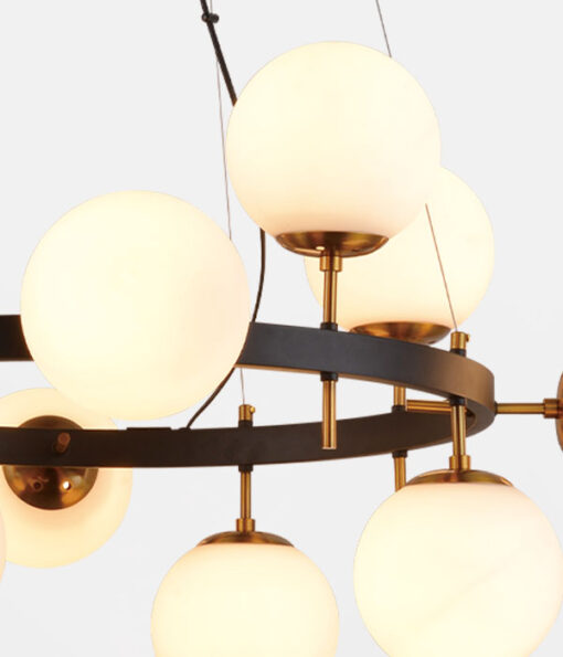 Modern round base pendant lamp - Image 3