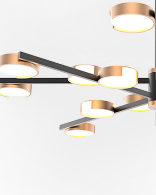 Modern LED Round Hanging Lamp IA-9279 - Image 3