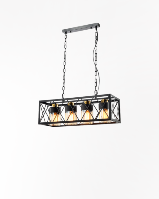 Industrial Linear Pendant Lamp IA-9302