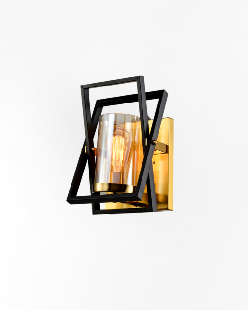 Modern Glass Single Wall Lamp IA-9315-1W