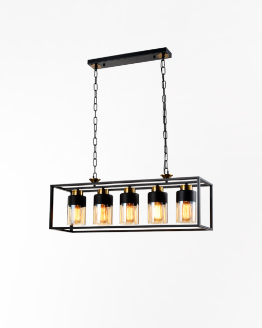 Industrial Linear Pendant Lamp IA-9352-5