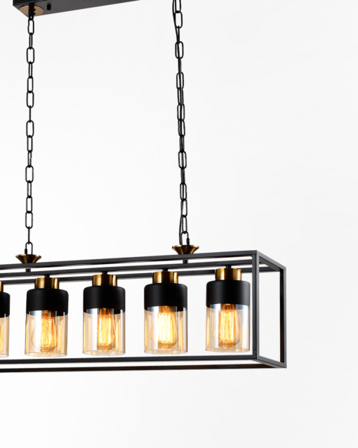 Industrial Linear Pendant Lamp IA-9352-5 - Image 2
