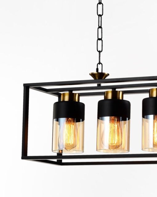 Industrial Linear Pendant Lamp IA-9352-5 - Image 3