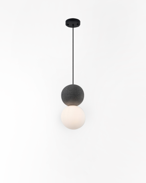 Modern Minimalist Stone Single Pendant Lamp IA-9431