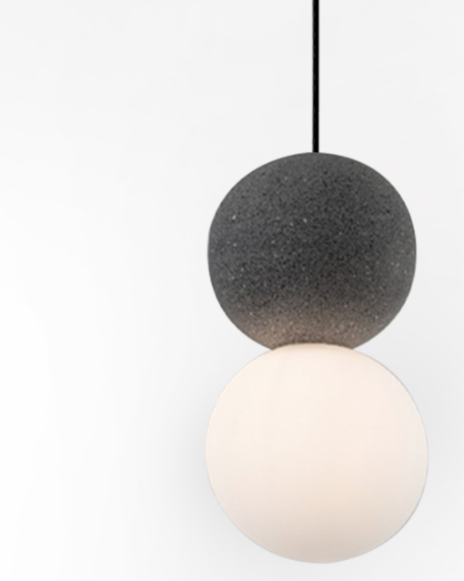 Modern Minimalist Stone Single Pendant Lamp IA-9431 - Image 3