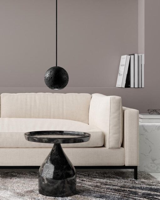 Modern Minimalist Stone Single Pendant Lamp IA-9431 - Image 5
