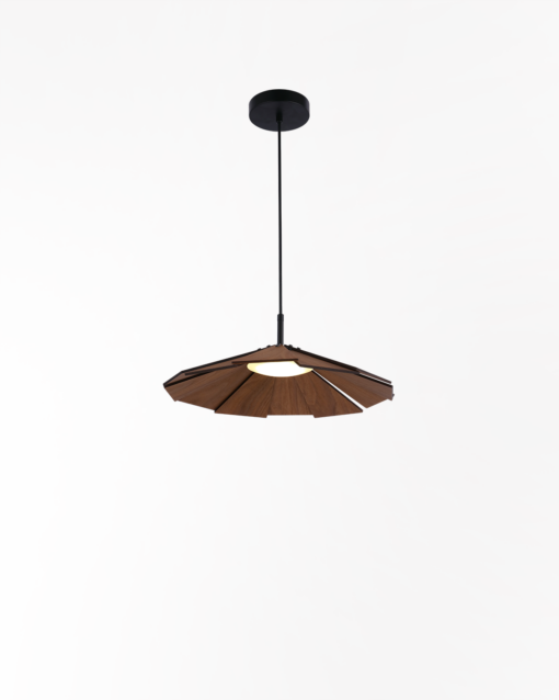 Single Wood LED Pendant Lamp IA-9498-1