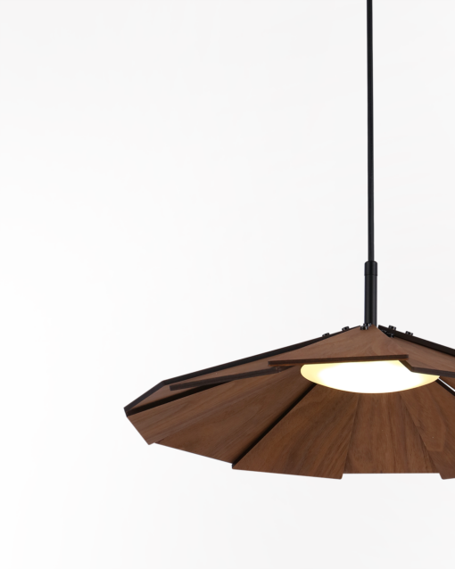 Single Wood LED Pendant Lamp IA-9498-1 - Image 3