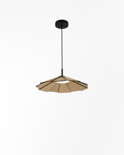 Single Wood LED Pendant Lamp IA-9498-1 - Image 4