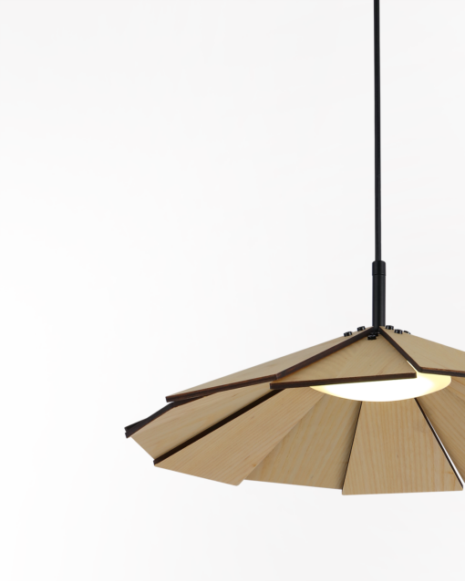 Single Wood LED Pendant Lamp IA-9498-1 - Image 6