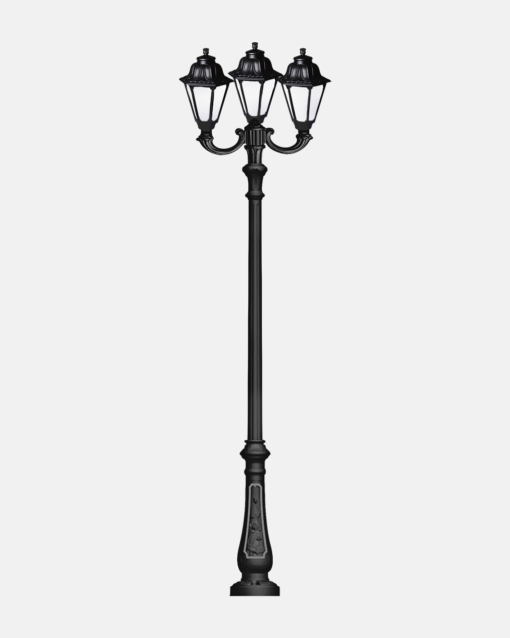 6-Sides Clear Type Large Post Lamp - Image 4