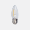 C35 E27 LED Filament Candle Bulb 2W 4W Dimmable