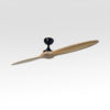 60" 2 Blades Wood Ceiling Fan with Remote DC Motor