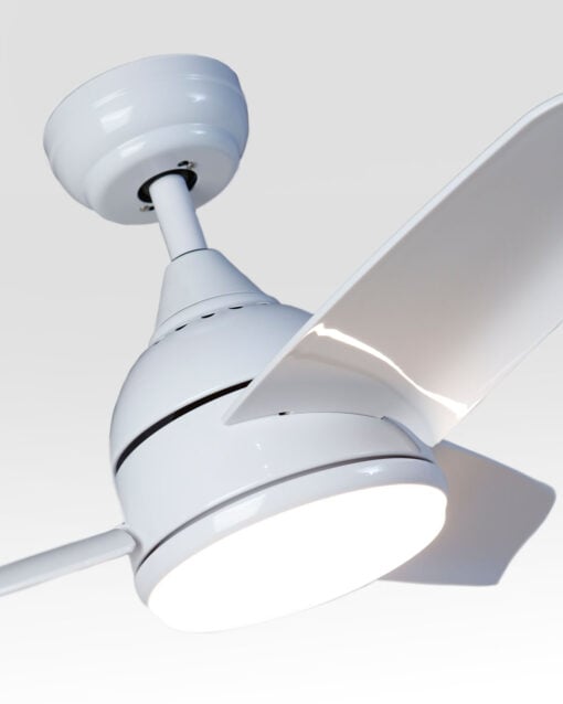 36"  3-Blade Plastic Ceiling Fan with LED Light and Remote DC Motor - Image 4