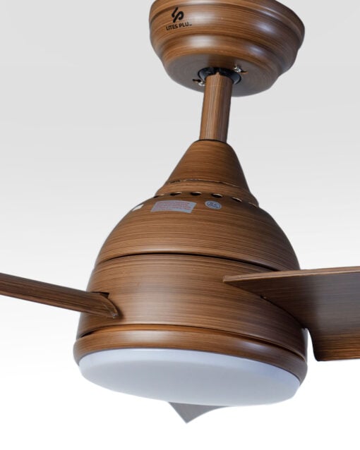 36"  3-Blade Plastic Ceiling Fan with LED Light and Remote DC Motor - Image 8