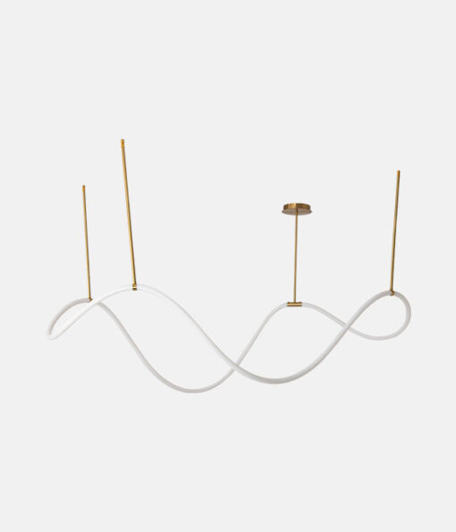 MODERN RIBBON LED HANGING LAMP