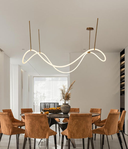 MODERN RIBBON LED HANGING LAMP - Image 4