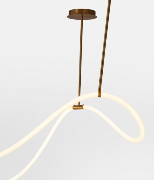 MODERN RIBBON LED HANGING LAMP - Image 3