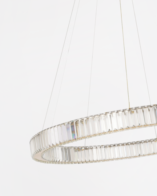 LED SINGLE MODERN CRYSTAL HANGING LAMP (w/ remote control) - Image 3