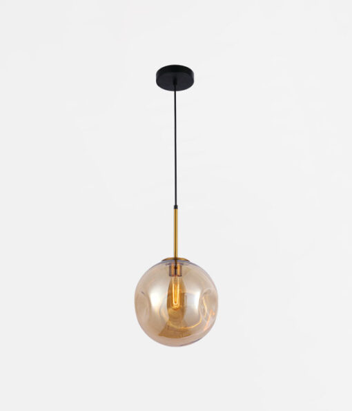 SINGLE MODERN GLASS PENDANT LAMP