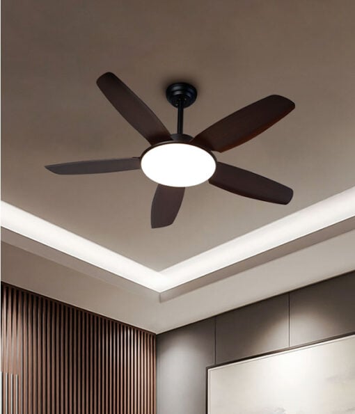 48" 5-Blade ABS Ceiling Fan with LED Light DC Motor - Image 4