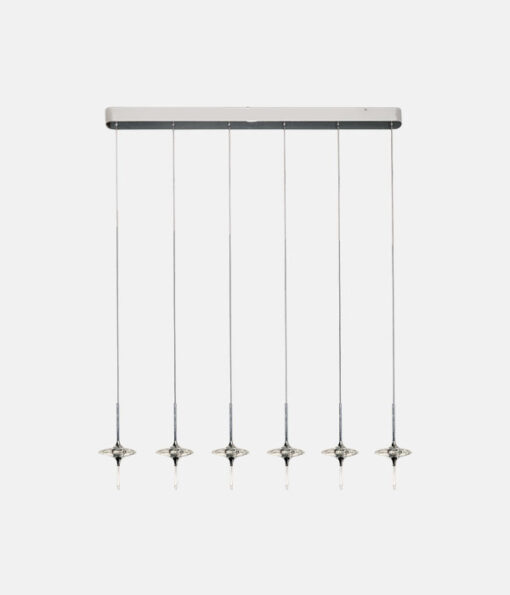 Modern aluminum LED hanging lamp