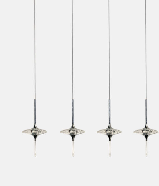 Modern aluminum LED hanging lamp - Image 3