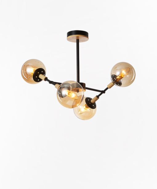 Modern/Traditional Glass Hanging Lamp IA-9503