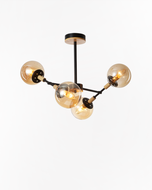 Modern/Traditional Glass Hanging Lamp IA-9503