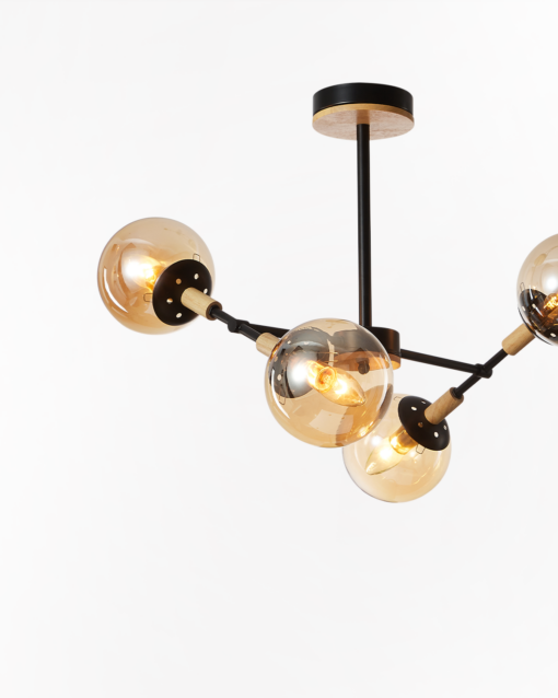 Modern/Traditional Glass Hanging Lamp IA-9503 - Image 2