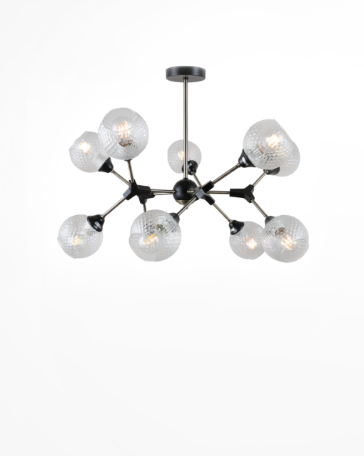 Modern/Traditional Glass Hanging Lamp IA-9505 - Image 10