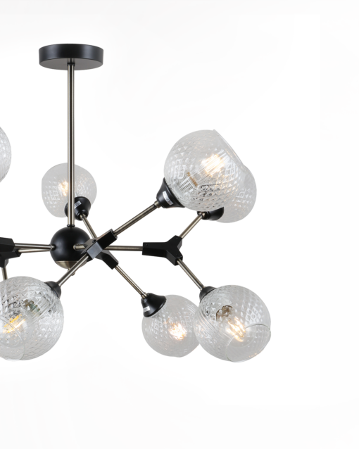 Modern/Traditional Glass Hanging Lamp IA-9505 - Image 11
