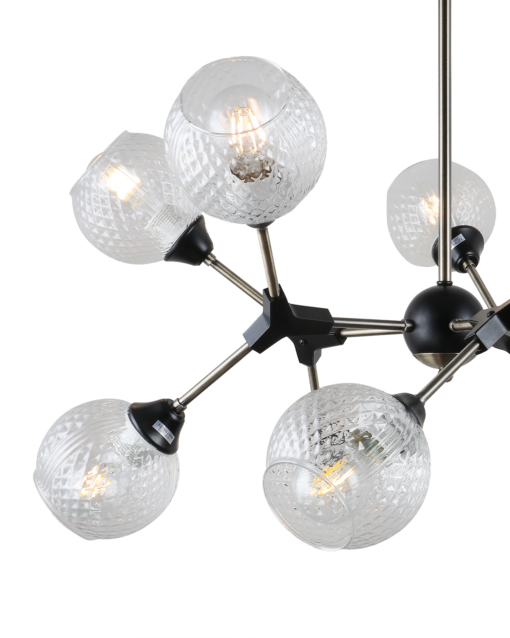 Modern/Traditional Glass Hanging Lamp IA-9505 - Image 12