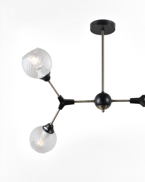 Modern/Traditional Glass Hanging Lamp IA-9505 - Image 2