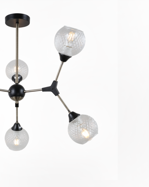 Modern/Traditional Glass Hanging Lamp IA-9505 - Image 5