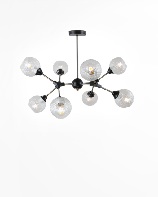 Modern/Traditional Glass Hanging Lamp IA-9505 - Image 7
