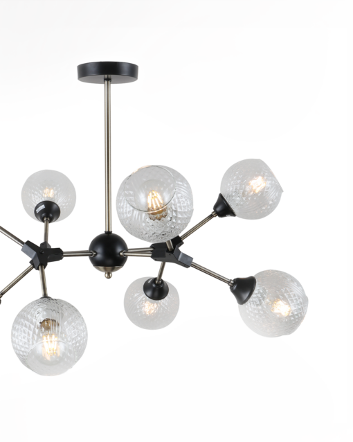 Modern/Traditional Glass Hanging Lamp IA-9505 - Image 8