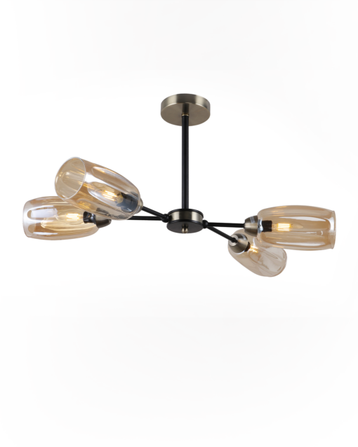 Modern/Traditional Glass Hanging Lamp IA-9508