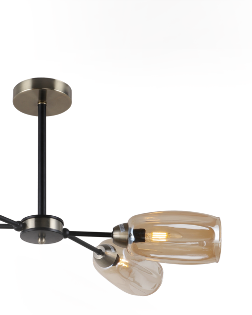 Modern/Traditional Glass Hanging Lamp IA-9508 - Image 2