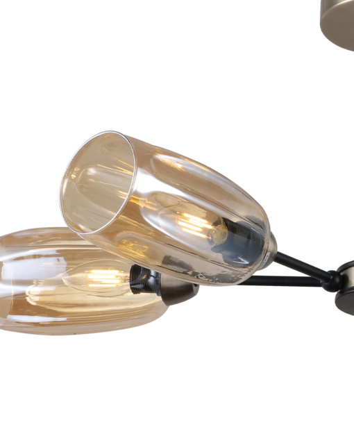 Modern/Traditional Glass Hanging Lamp IA-9508 - Image 3