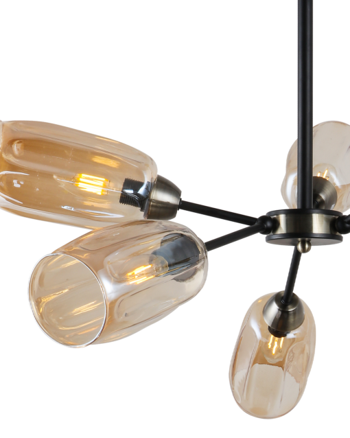 Modern/Traditional Glass Hanging Lamp IA-9508 - Image 6
