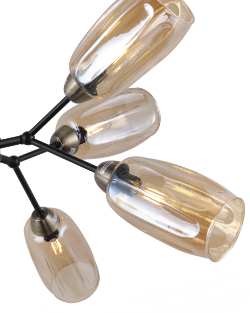 Modern/Traditional Glass Hanging Lamp IA-9508 - Image 9
