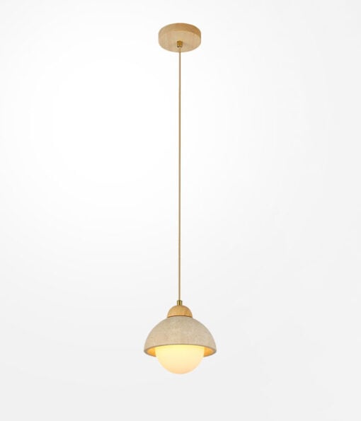 Scandinavian stone pendant lamp - Image 4