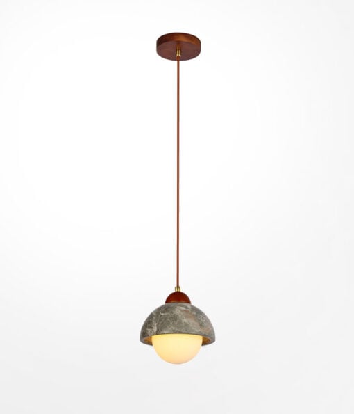 Scandinavian stone pendant lamp