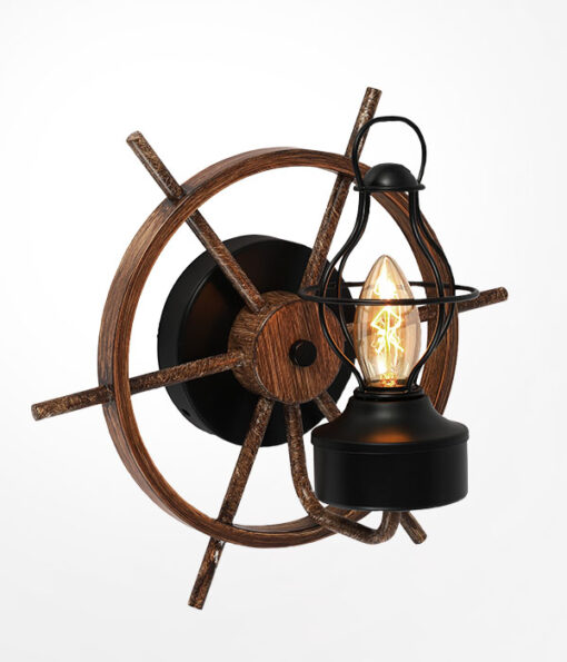 Modern industrial wall lamp