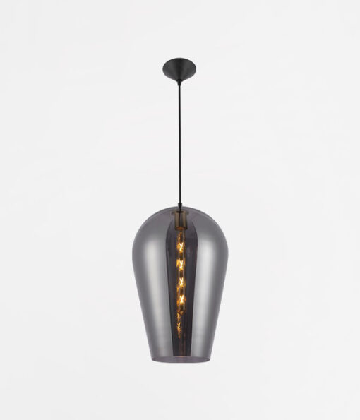 SINGLE MODERN GLASS PENDANT LAMP