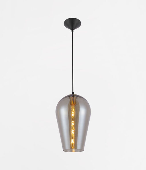 SINGLE MODERN GLASS PENDANT LAMP